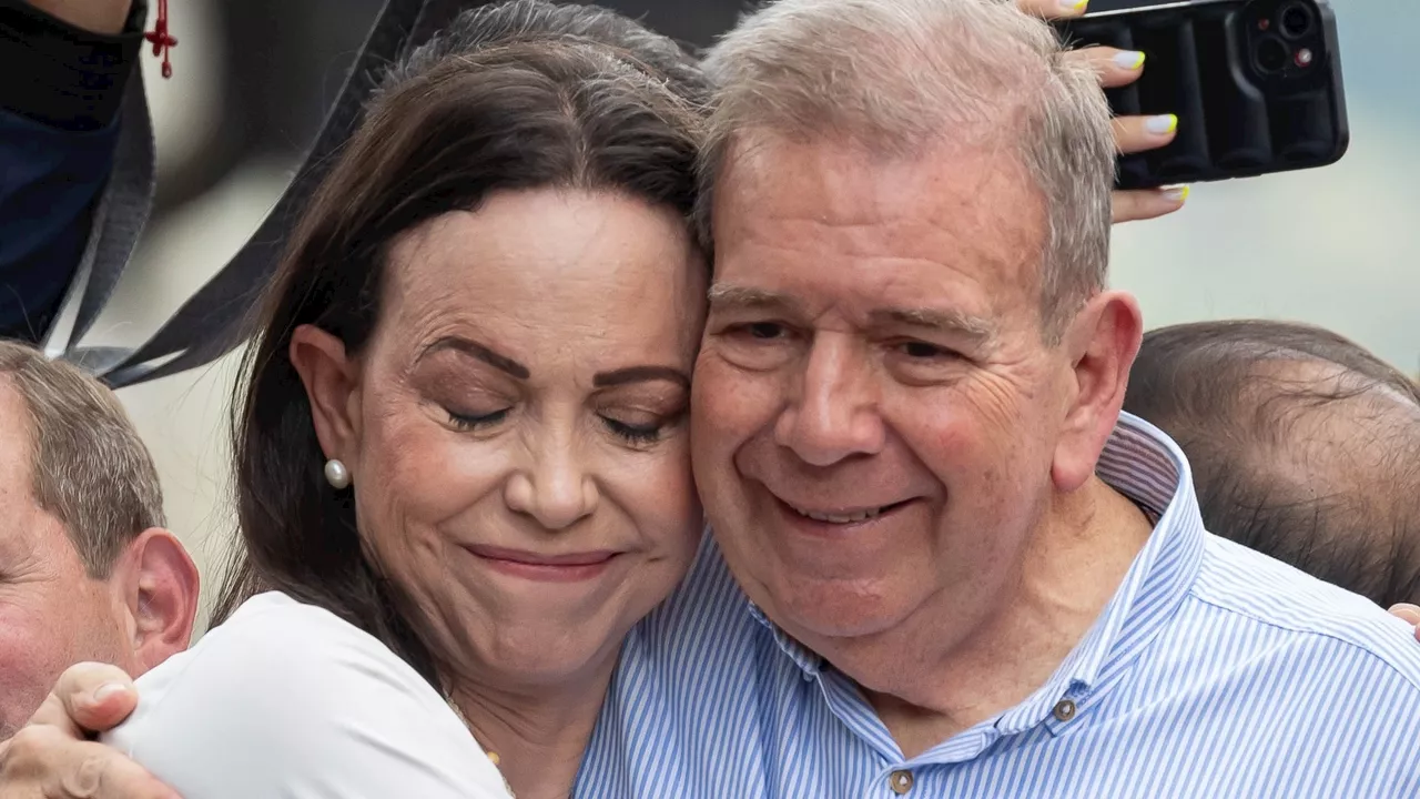 Edmundo González y María Corina Machado, premio Sárajov por 'defender la libertad, la democracia y el Est