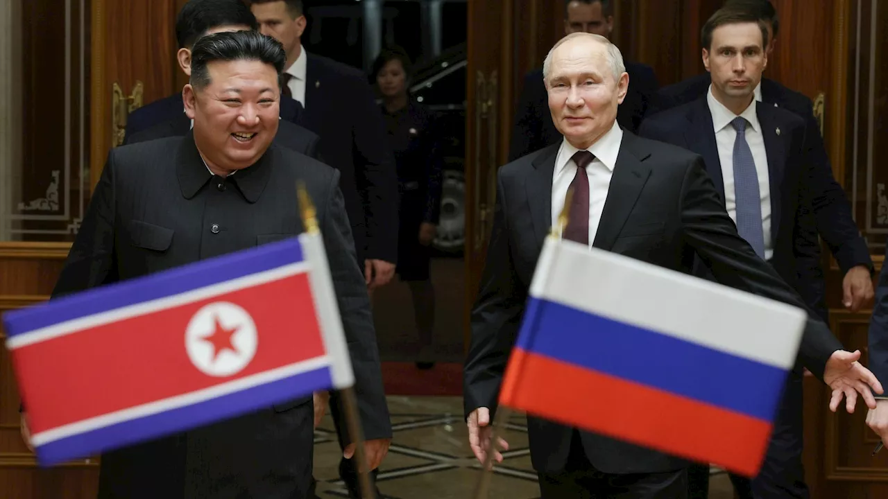 Russian lawmakers ratify pact with N. Korea as US confirms troops to Russia