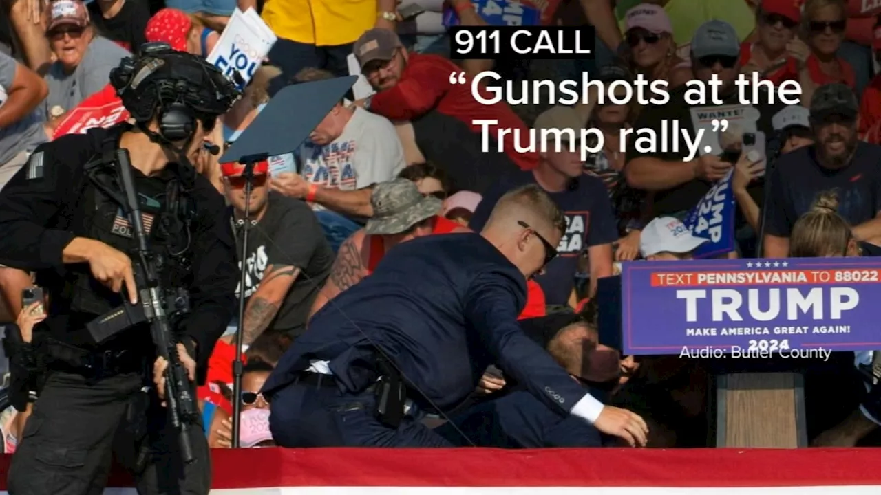 911 calls from Butler rally released: 'They just tried to kill President Trump'