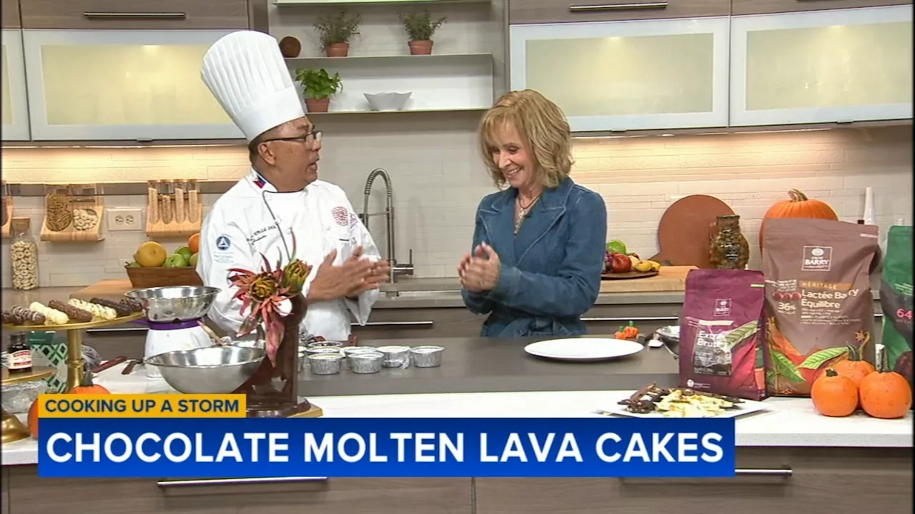 Kendall College chef shares chocolate molten lava cake recipe