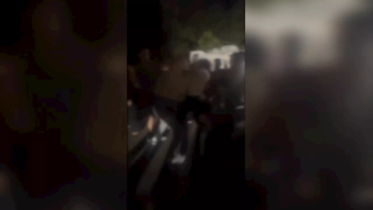 More than 200 unruly teens force haunted hayride to shut down after chaos breaks out in New Jersey