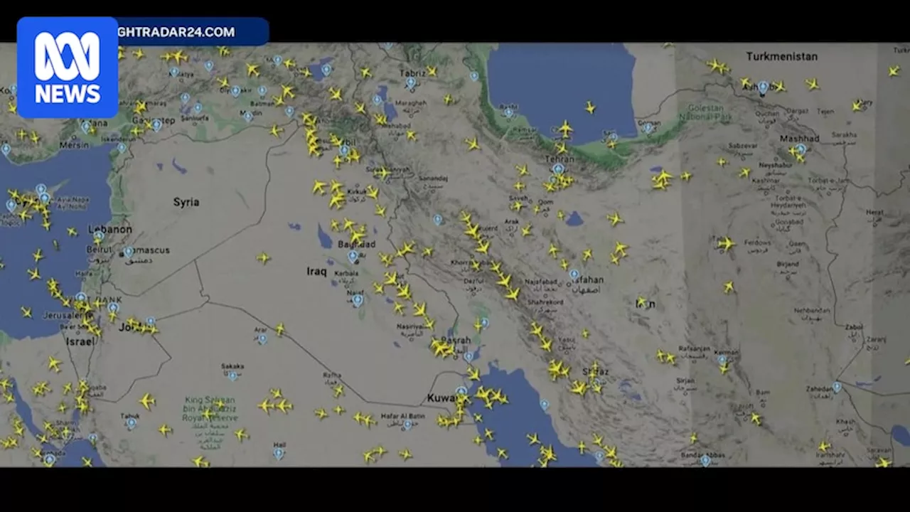 International airlines avoid skies over Middle East as fears of Israeli retaliatory attack against Iran grow