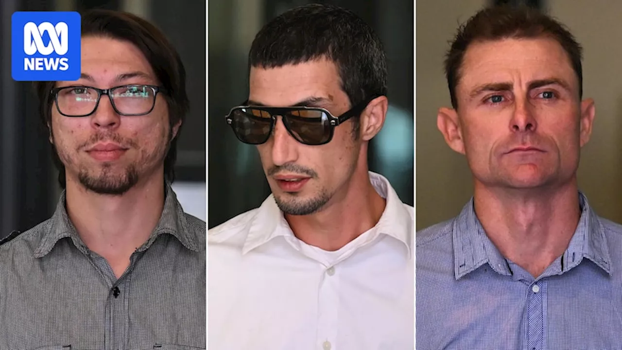 Three men found guilty of performing Nazi salute outside Sydney Jewish museum