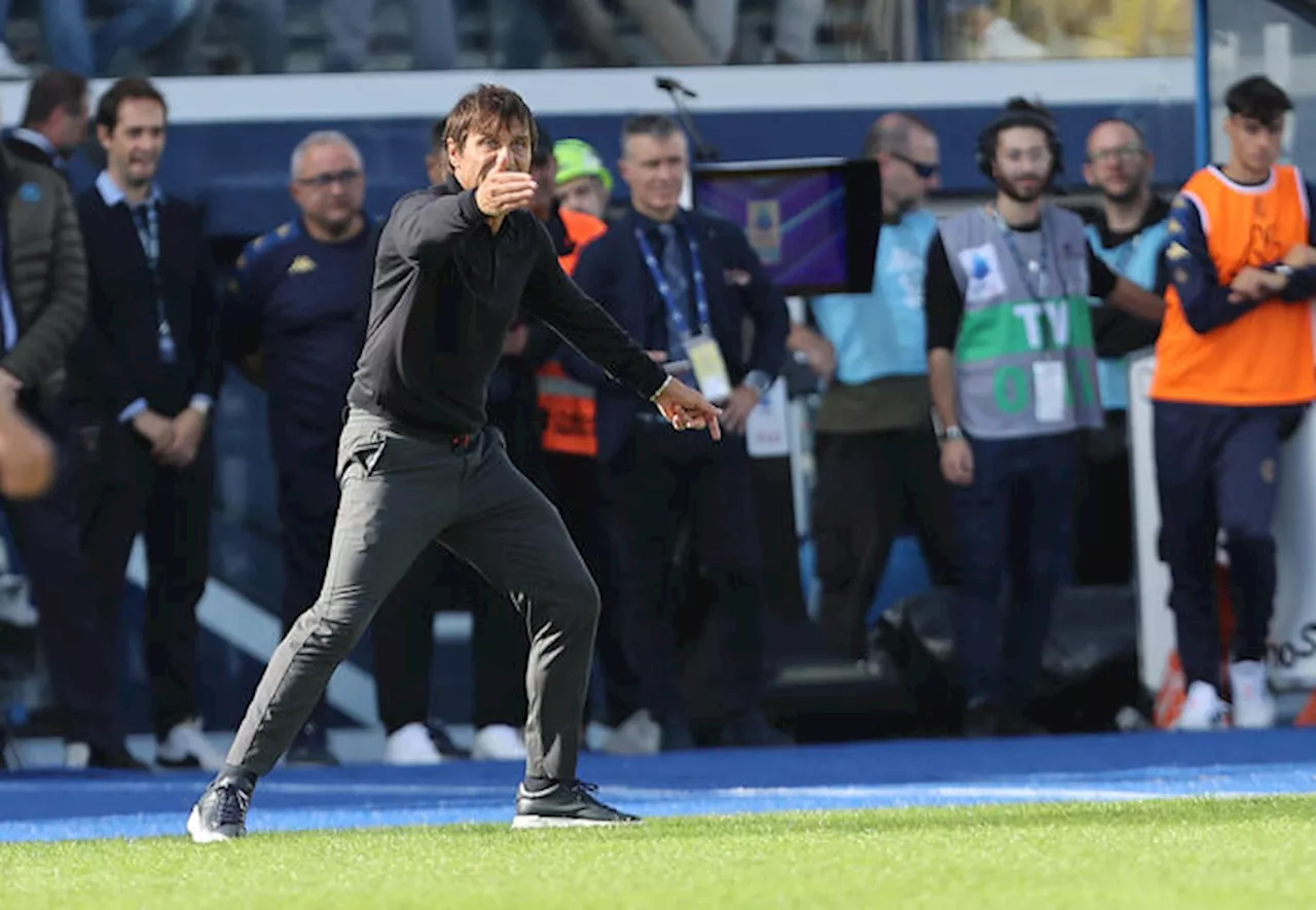 Conte: 'Con Lecce cambiamo approccio dopo i primi 45' a Empoli'