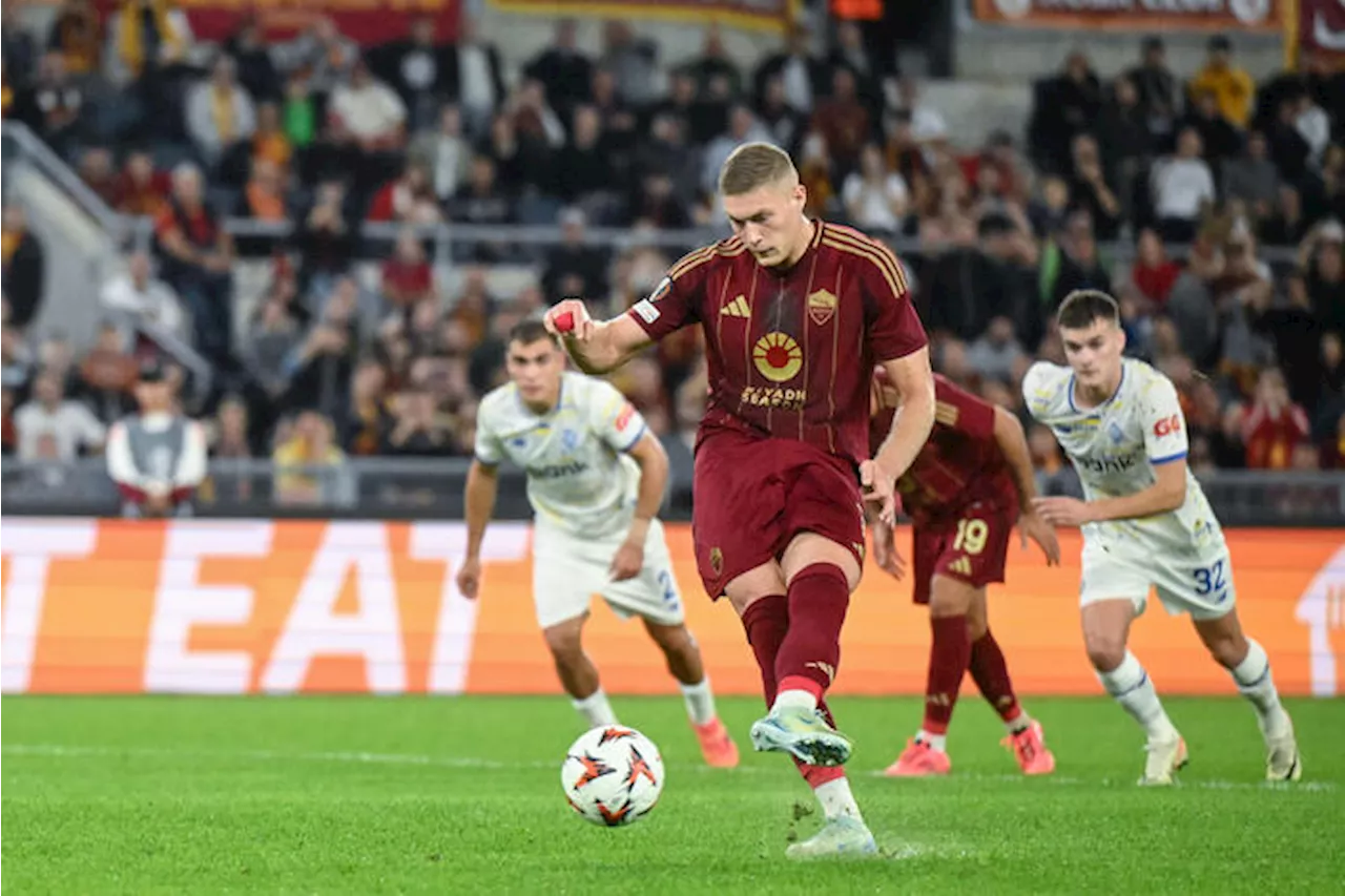 Europa League: Roma batte Dinamo Kiev 1-0, in Conference San Gallo-Fiorentina 2-4 DIRETTA