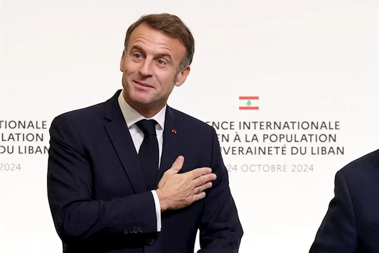 Macron annuncia 100 milioni di euro per il Libano