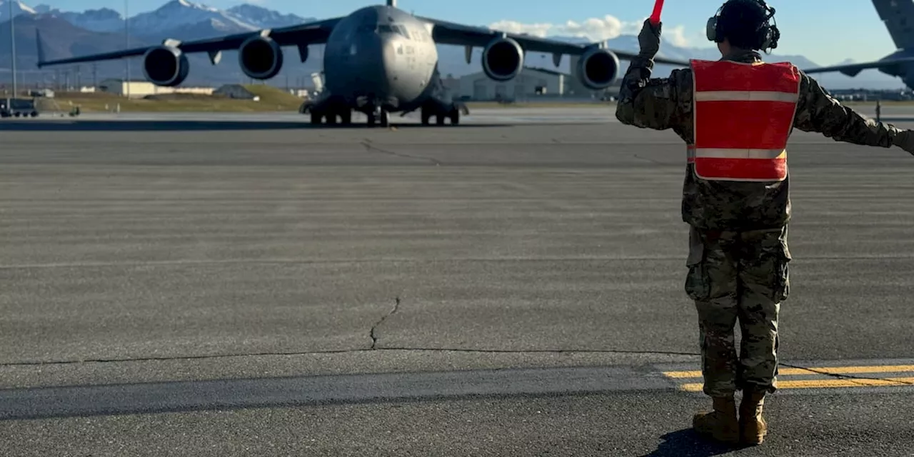 A flight of passage: Former Commander of the 176th Wing takes to the skies one last time