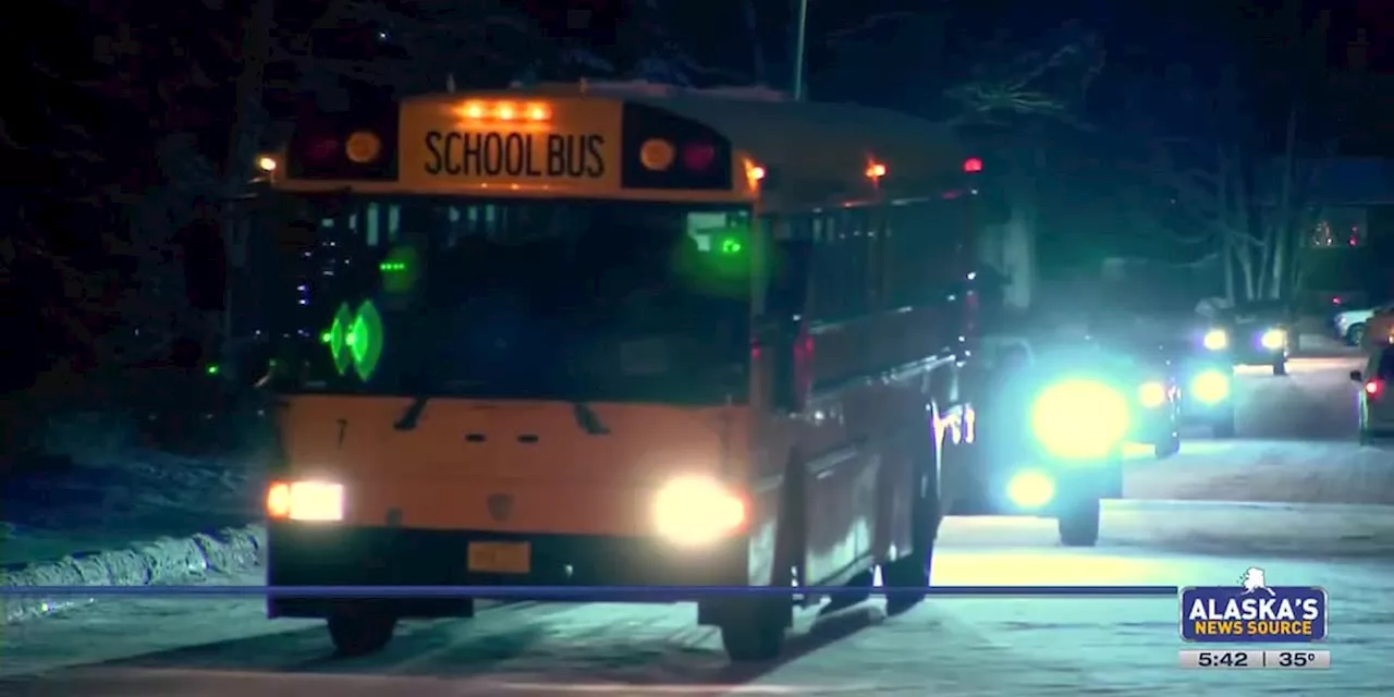 National Bus Safety Week: Keeping Anchorage students safe in dark, cold conditions