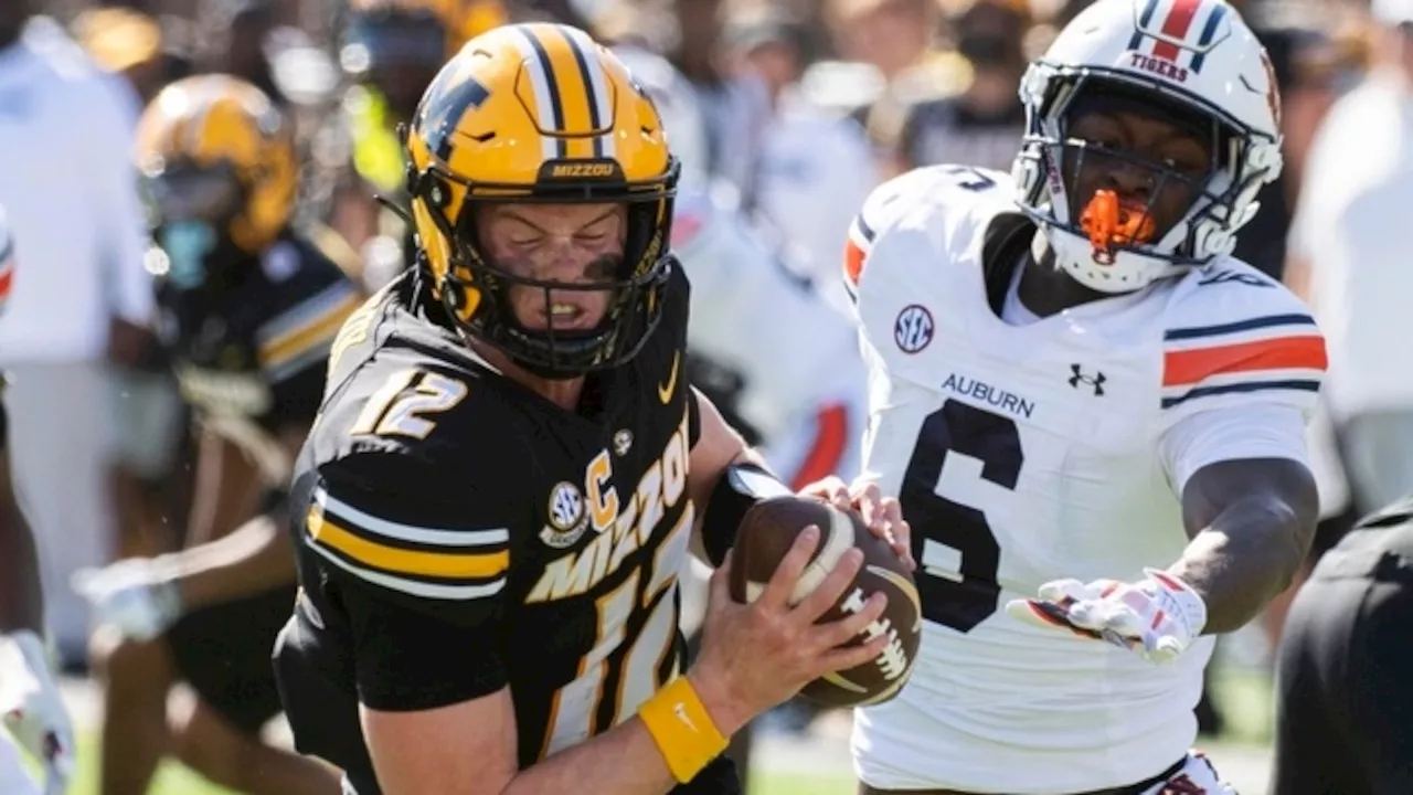 Missouri QB Brady Cook, RB Nate Noel doubtful for Alabama game