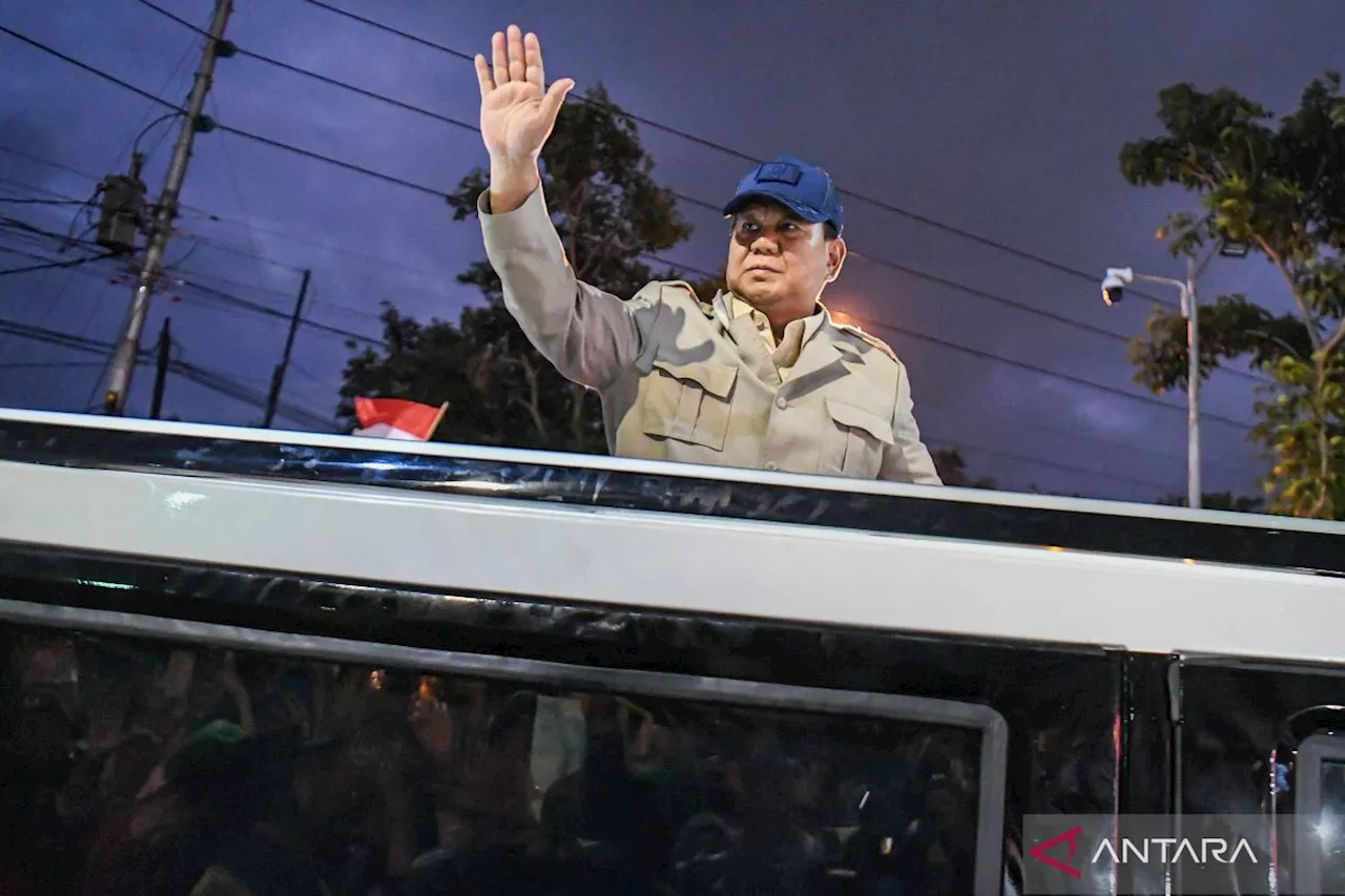 Naiki Pindad MV3 Garuda Limousine, Presiden Prabowo tiba di Akmil Magelang