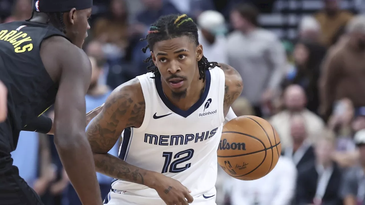 Ja Morant 'excited to be back' after successful season debut, injury return in Grizzlies' win