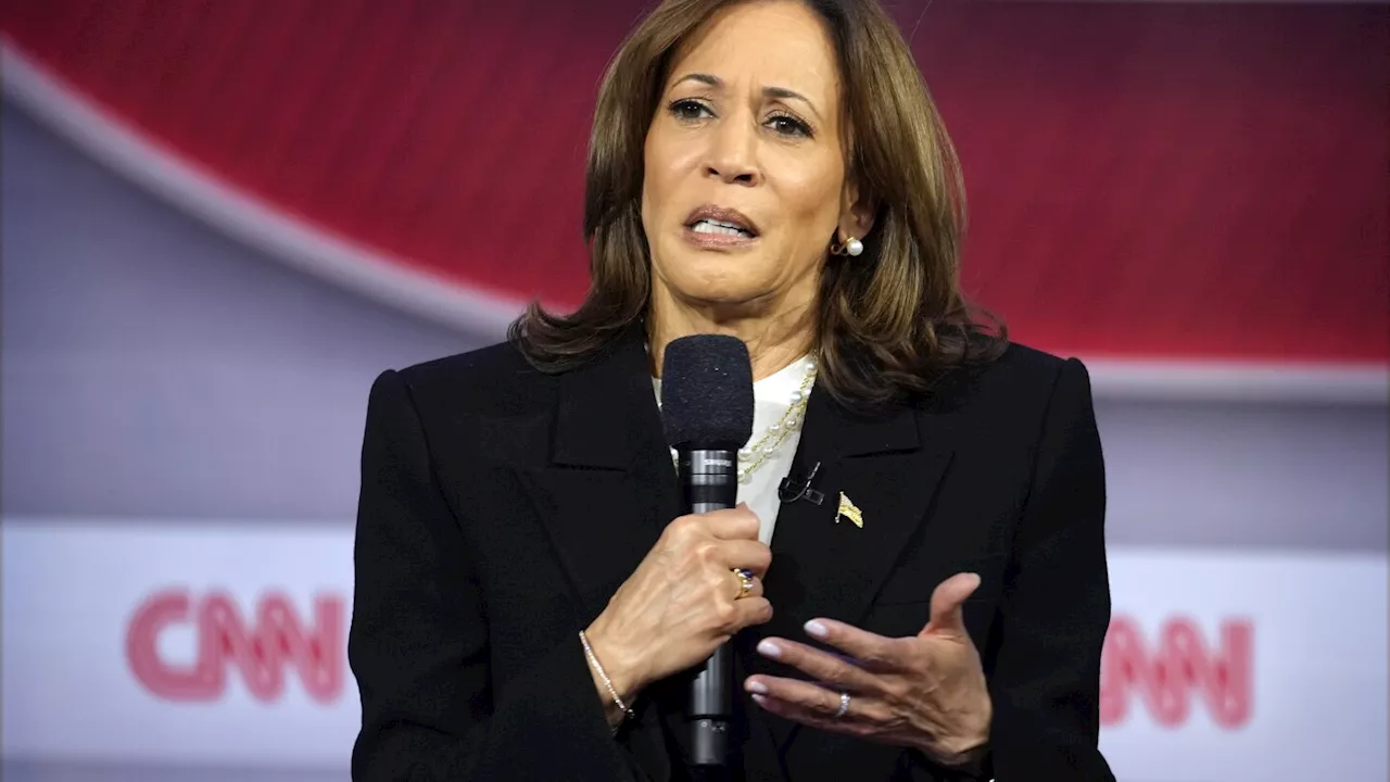 The Latest: Harris says Trump ‘is a fascist’ at CNN town hall