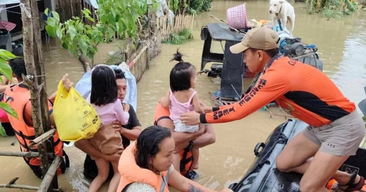 Tropical Storm Trami makes landfall, floods northern Philippine provinces