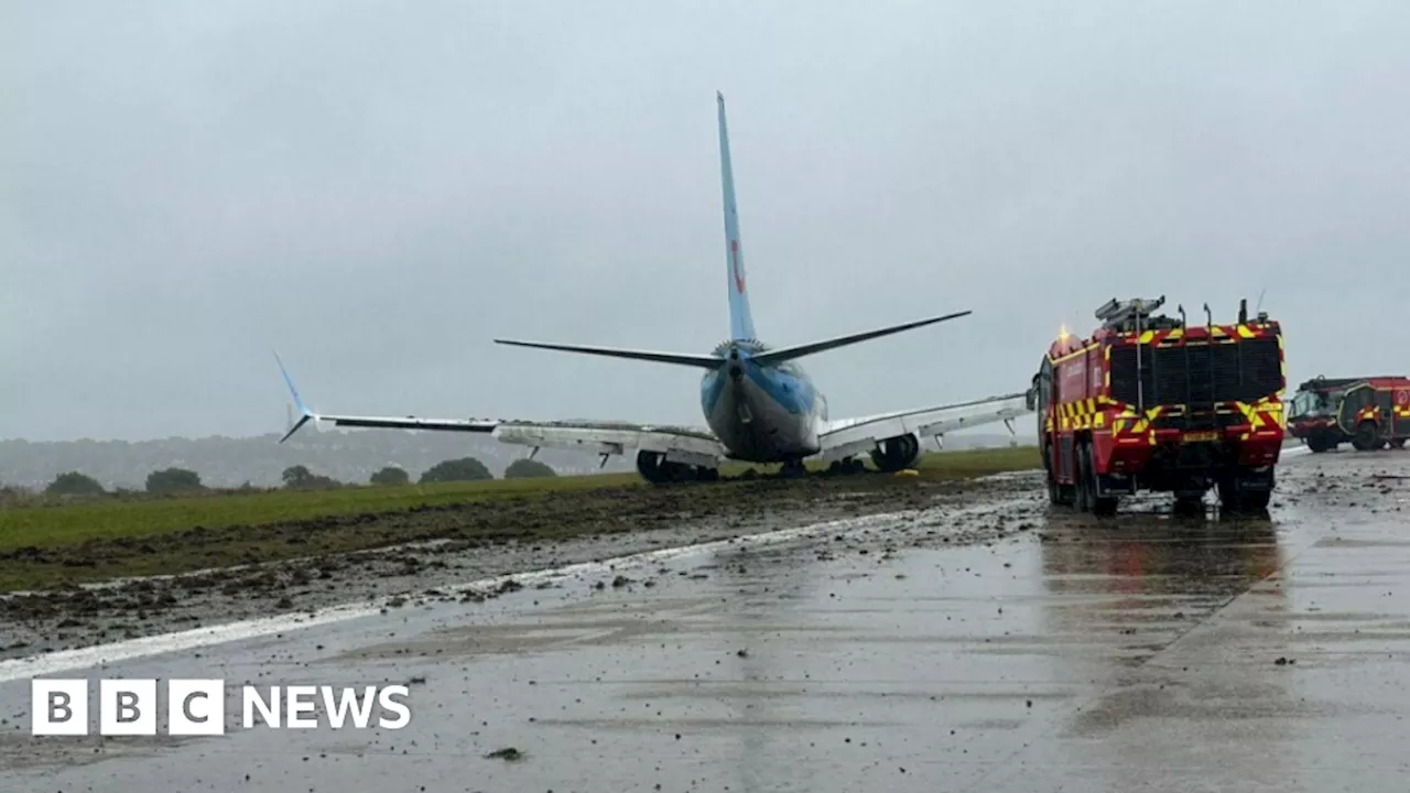 Plane left Leeds Bradford runway due to failed bearing