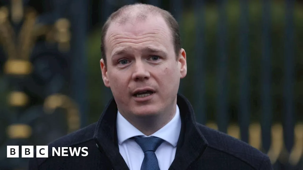 Gordon Lyons: DUP minister defends meeting group linked to paramilitaries