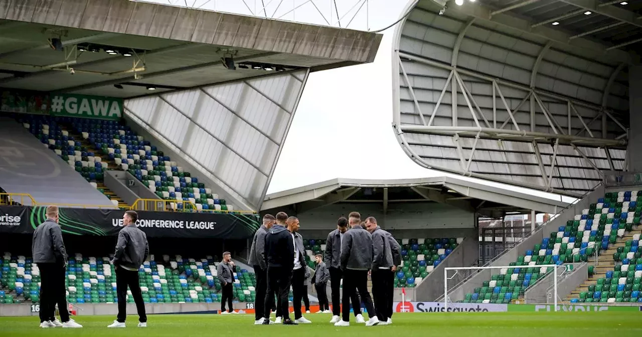 Larne 0-1 Shamrock Rovers: LIVE score updates from UEFA Conference League