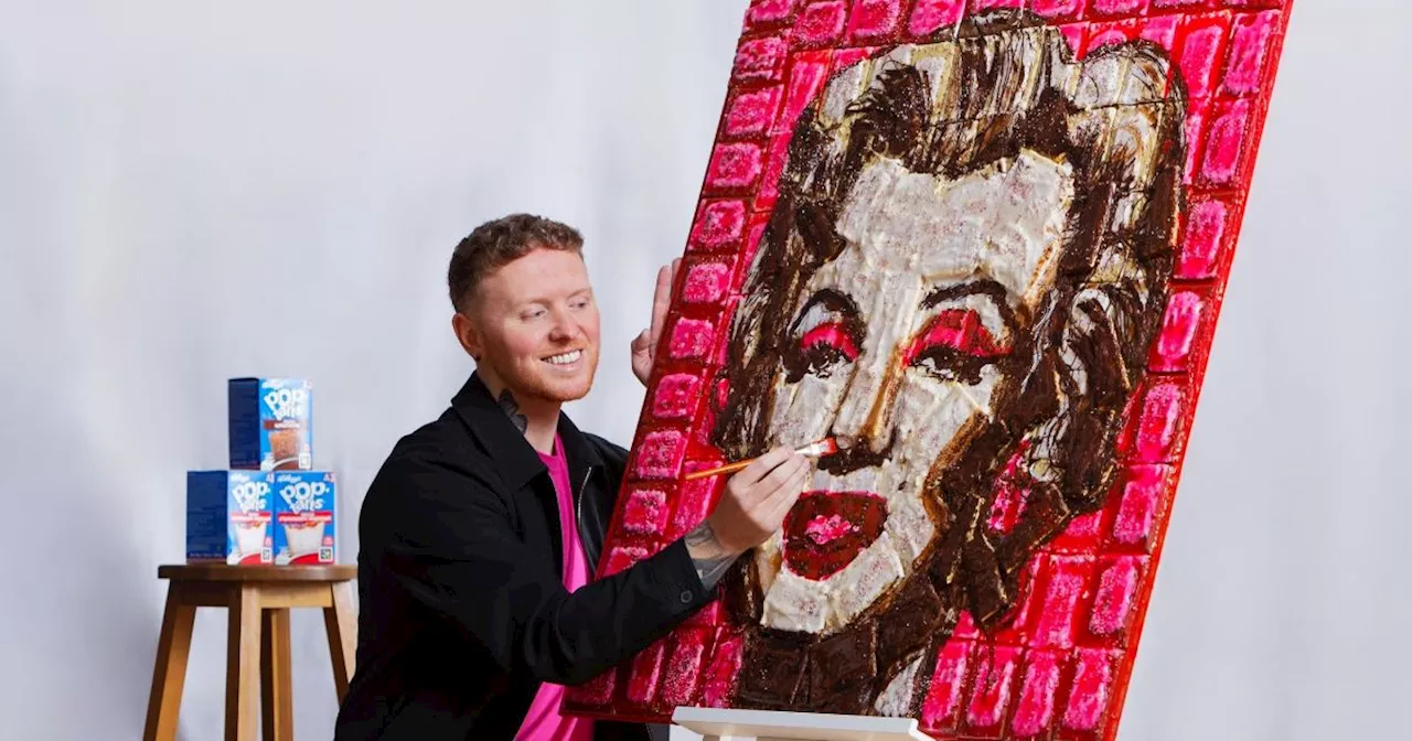 Marilyn Monroe artwork recreated in iconic style - but it's made from Pop Tarts