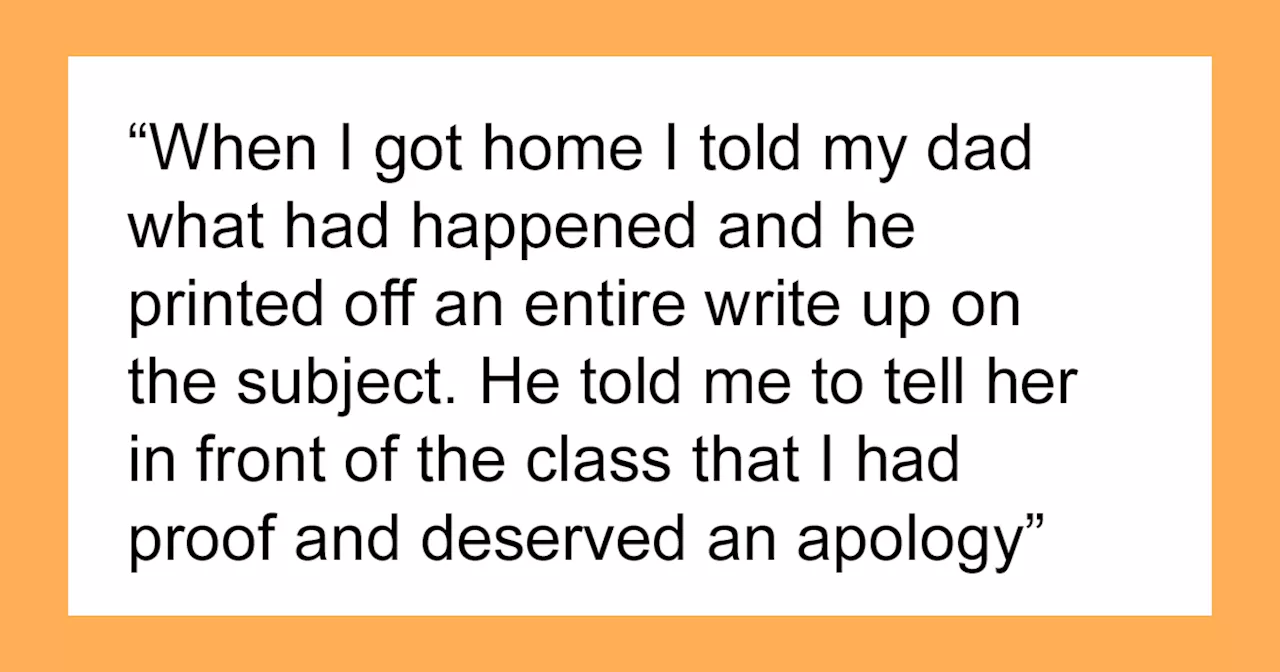 An 8th Grader Outsmarts Teacher, She Can’t Accept She’s Wrong Until Forced To Apologize