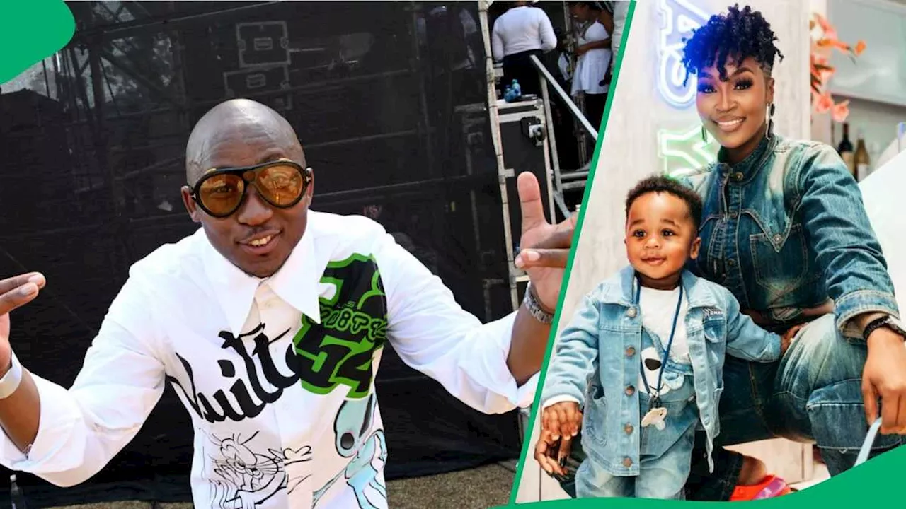 Khuli Chana Applauded for Being a Present Father to His Son Leano-Laone Zion Morule