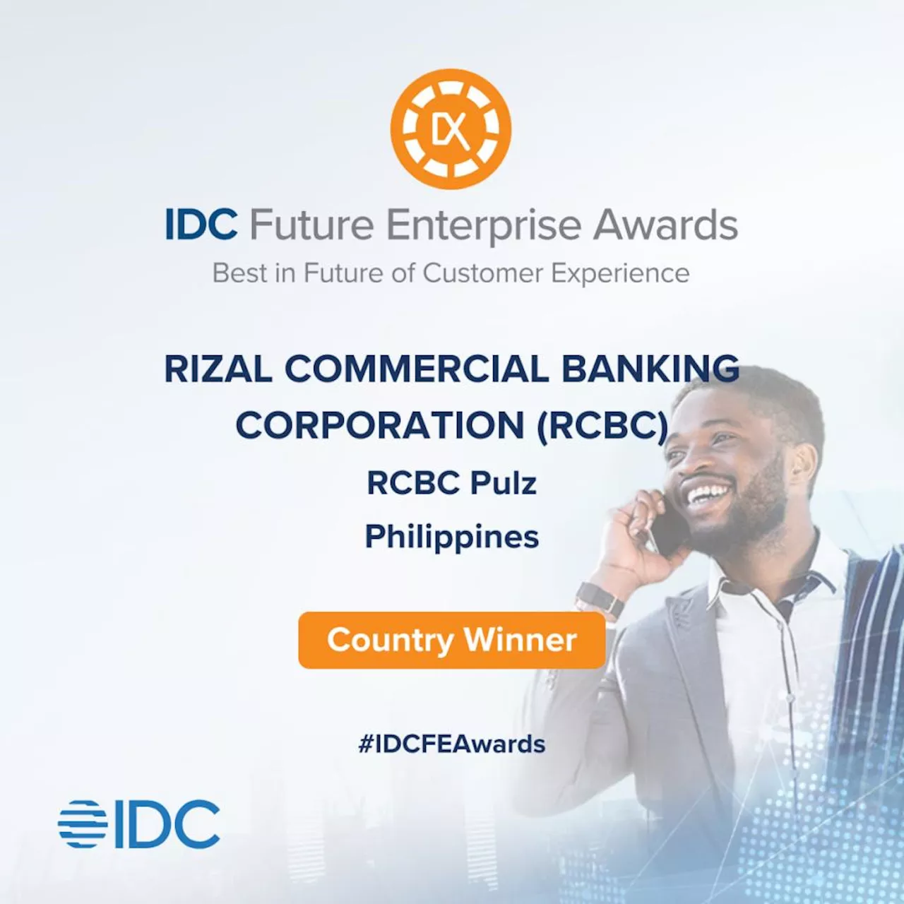 RCBC app catches global attention, seals ‘Future of Customer Experience’ award