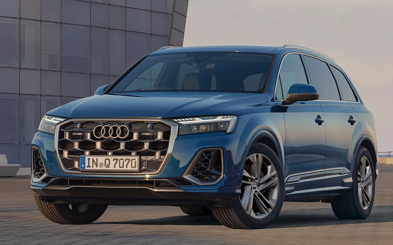 アウディ、7人乗り3列シートの新型SUV「Q7」「SQ7」 1059万円〜1490万円