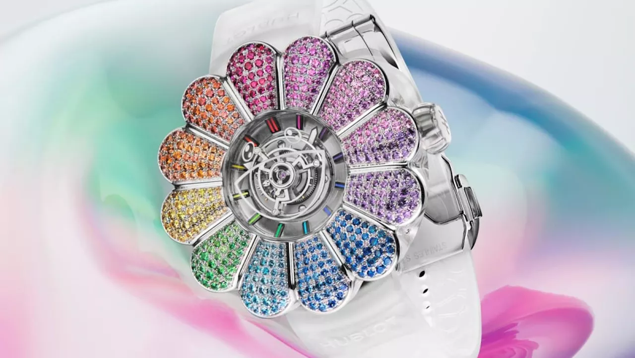 Totally kawaii: Hublot and Takashi Murakami unveil the MP-15 Tourbillon Sapphire Rainbow