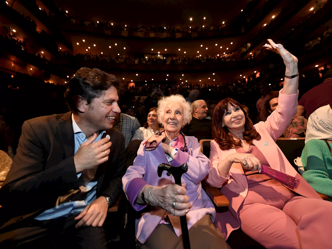 Estela de Carlotto reconoció que hubo 'una frialdad bárbara' entre Cristina Kirchner y Kicillof: 'No se hablaban'