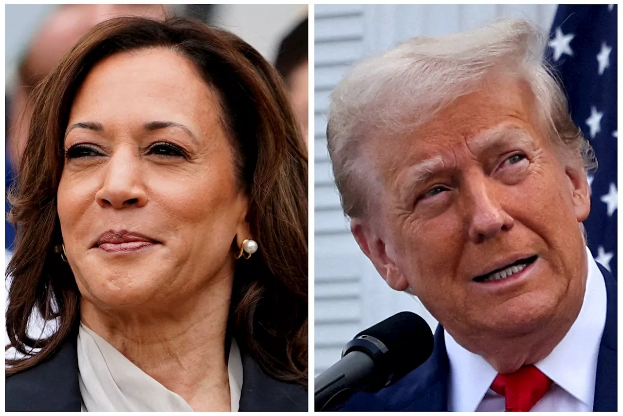 Trump tem 47% das intenções de voto; Kamala, 45%, diz pesquisa do The Wall Street Journal