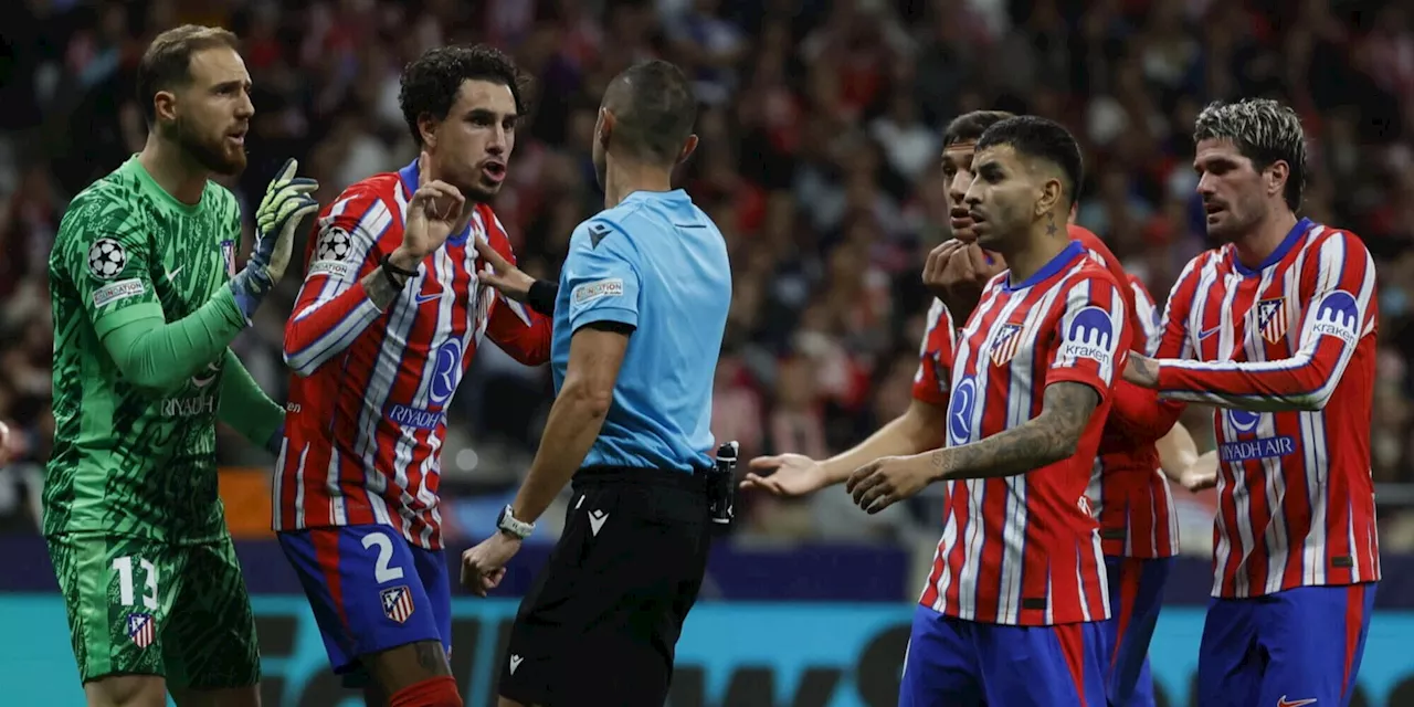 Atletico Madrid, reclamo alla Uefa: nel mirino l’arbitro Guida