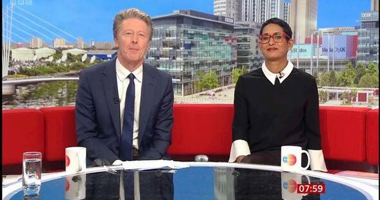 BBC Breakfast's Charlie Stayt leaves co-star concerned as she begs him