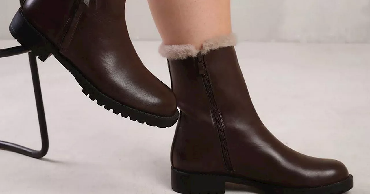 Debenhams sale reduces cosy winter fur boots worth £123 to less than £30