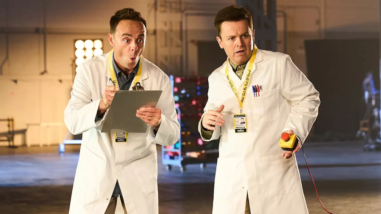 I'm A Celebrity... Get Me Out Of Here 2024 FIRST LOOK: Ant and Dec wear matching lab coats as they...