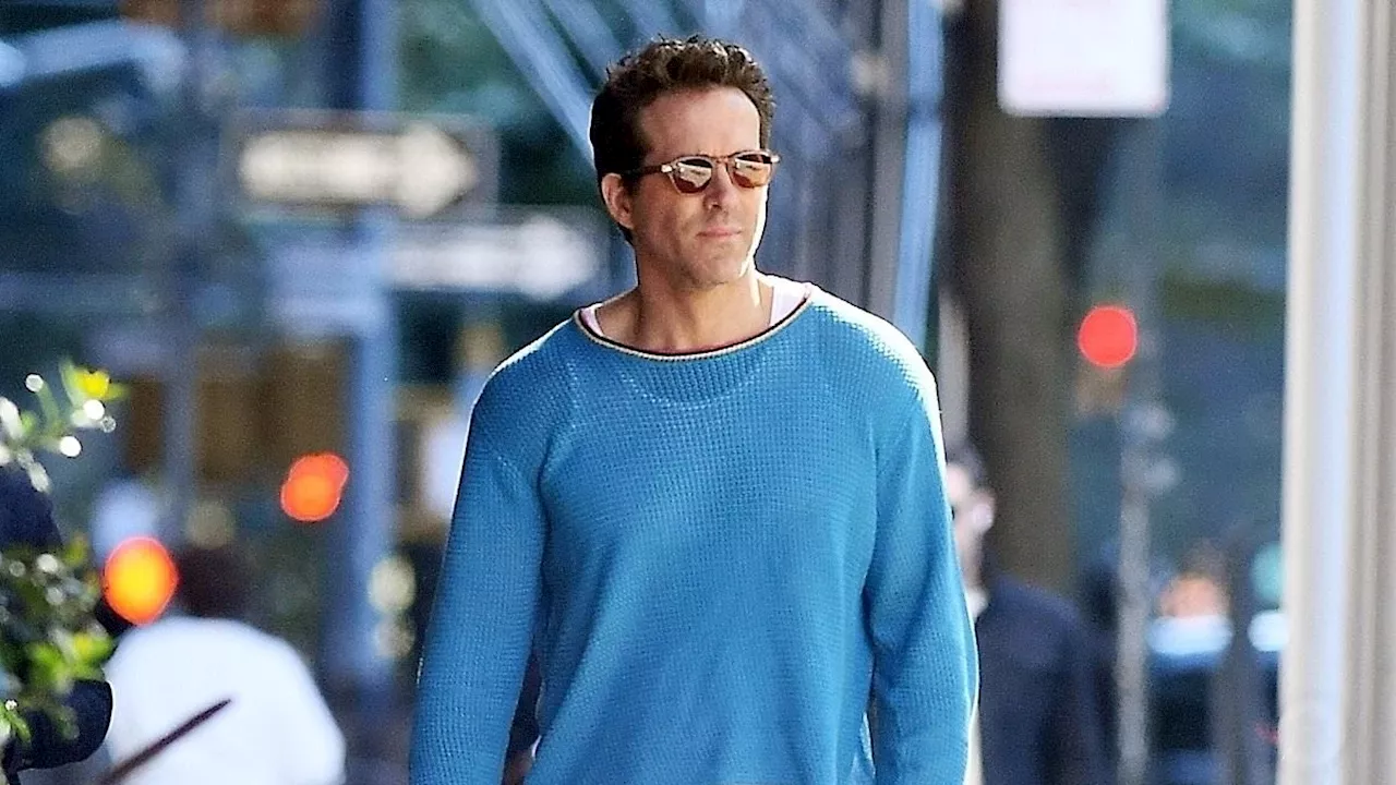 Ryan Reynolds sports edgy see-through top on NYC stroll with director Shawn Levy