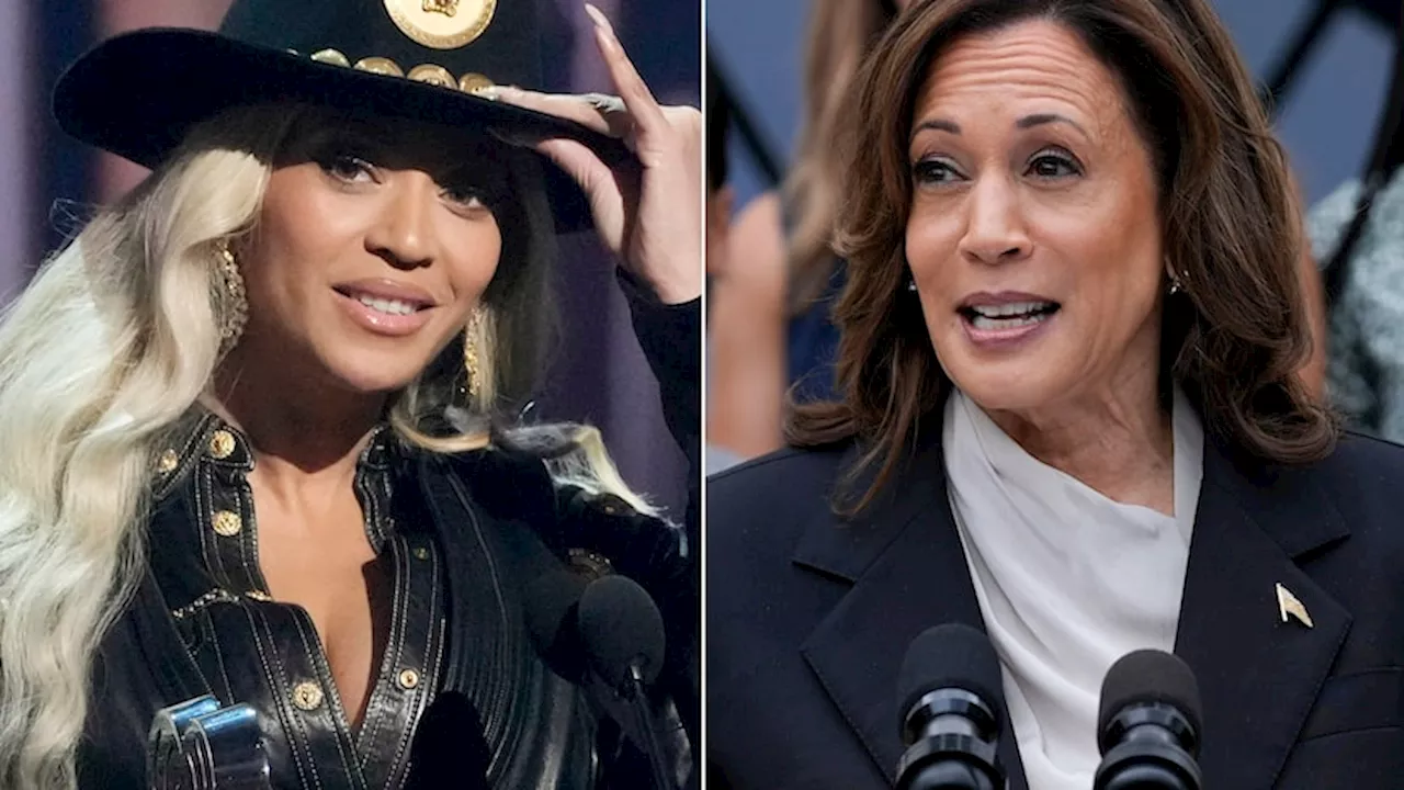 Beyoncé, Willie Nelson to hit the campaign stage in Houston with Kamala Harris