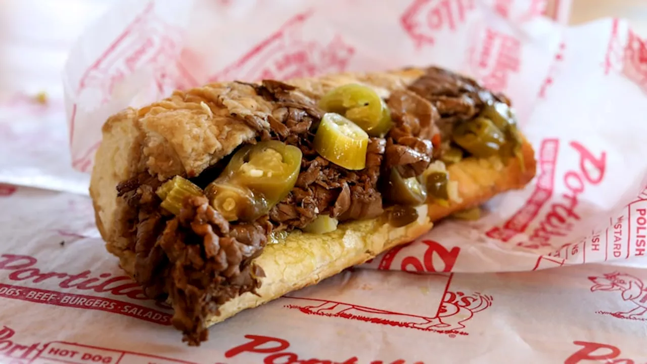 Stop by Portillo’s Beef Bus food truck for buy-one, get-one sandwiches