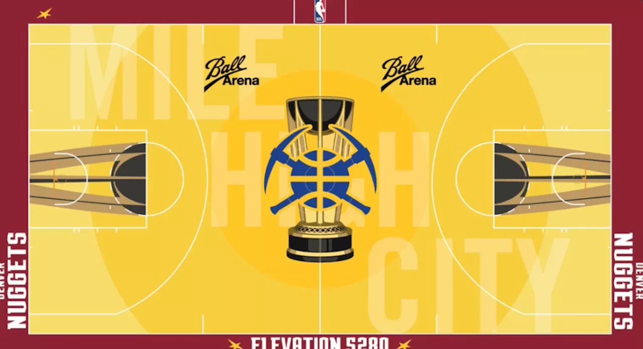 See the Nuggets’ new NBA Cup home court design for 2024 in-season tournament