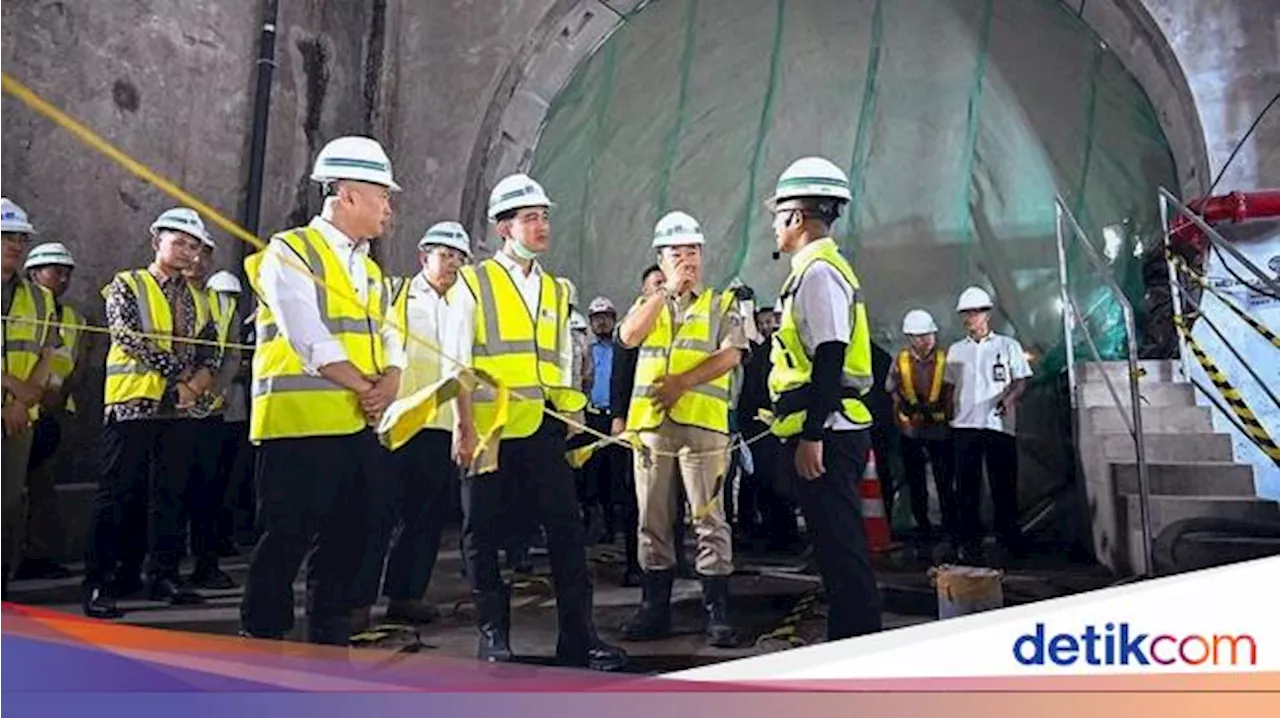 Blusukan Perdana Sebagai Wapres, Gibran Cek Proyek MRT