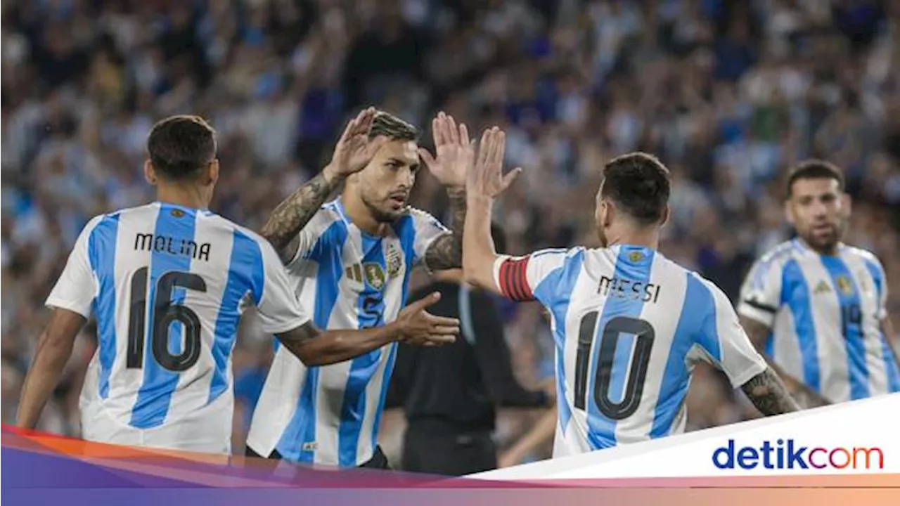 Ranking FIFA: Argentina Masih Teratas, tapi Didekati Prancis-Spanyol