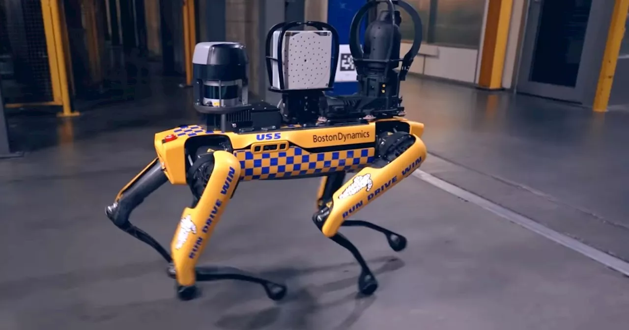 Watch Boston Dynamics’ Spot robot helping out at Michelin