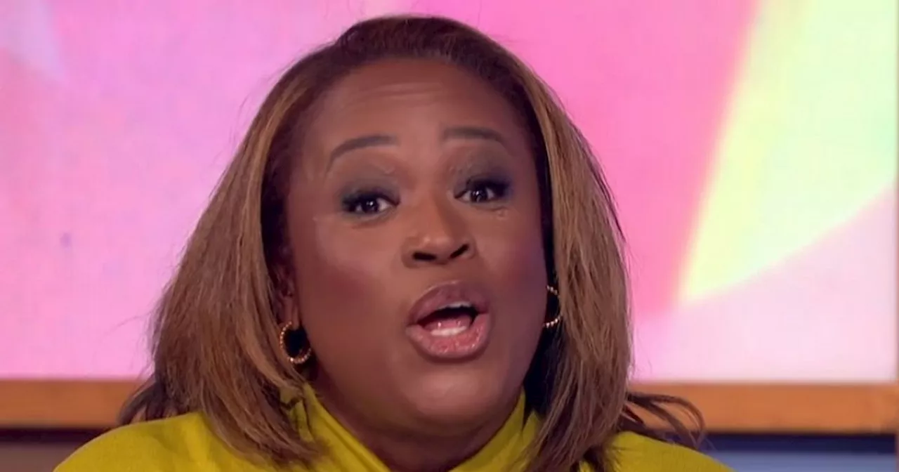 Loose Women's Charlene White 'scolds' co-star after on-air blunder