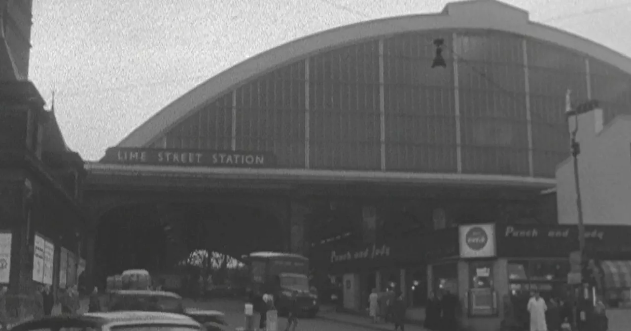 Rare footage shows lost landmarks of Liverpool Lime Street