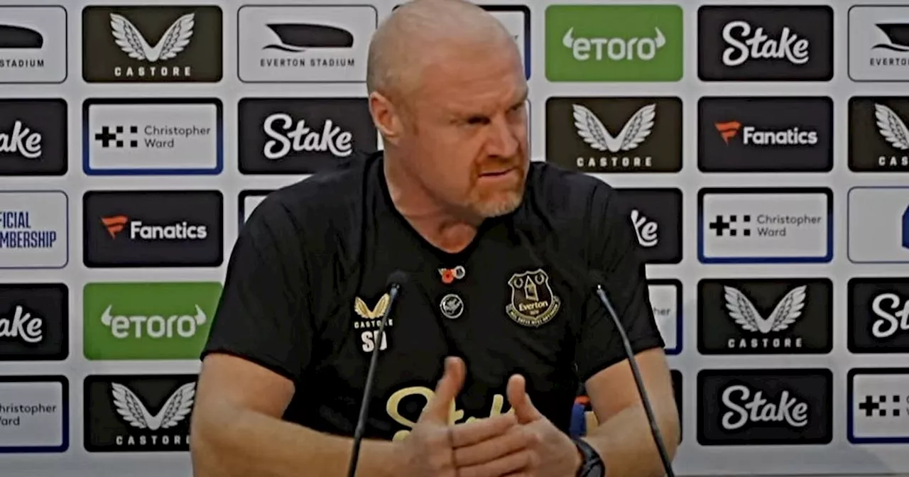 Sean Dyche update on Jarrad Branthwaite and Dele Alli plus strong response on Everton takeover