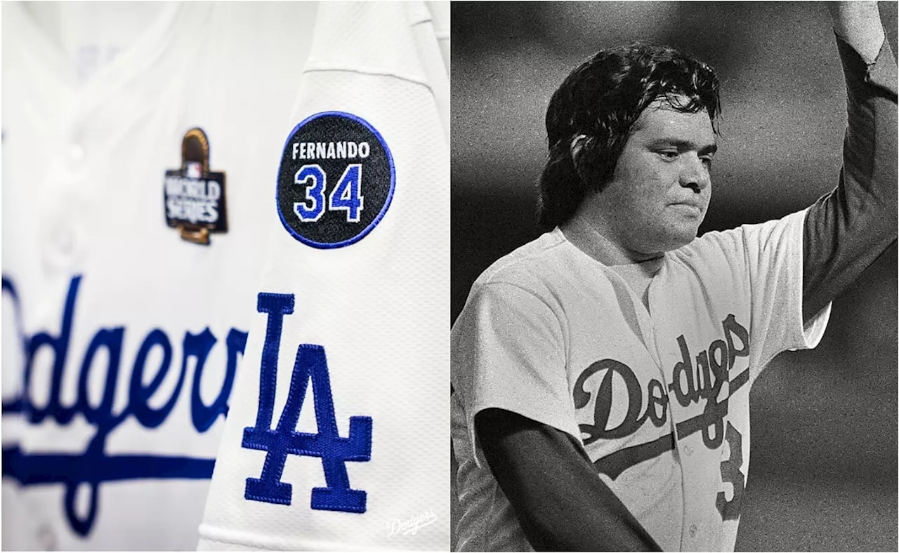 Los Dodgers disputarán la Serie Mundial ante Yankees con uniforme especial en honor a Fernando Valenzuela