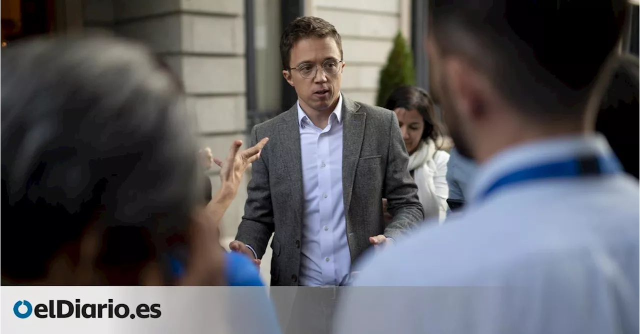 Íñigo Errejón deja su escaño y abandona la política: 'He llegado al límite de la contradicción entre el personaje y la persona'