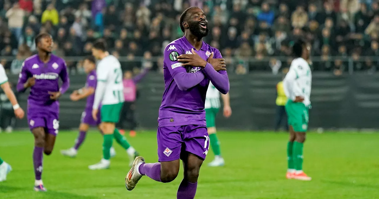  Le pagelle di San Gallo-Fiorentina 2-4: Ikoné e Sottil sfruttano la chance, Adli impreciso