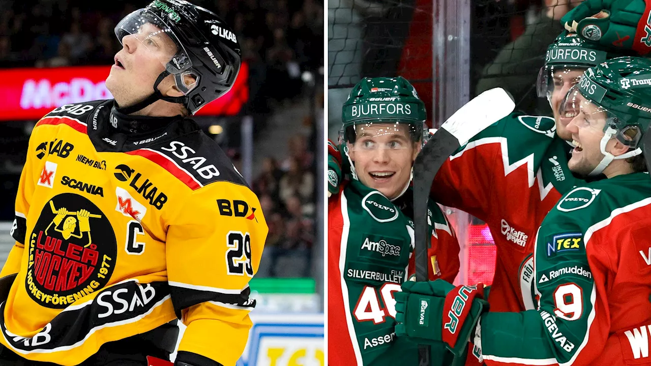 Frölunda körde över Luleå i Scandinavium