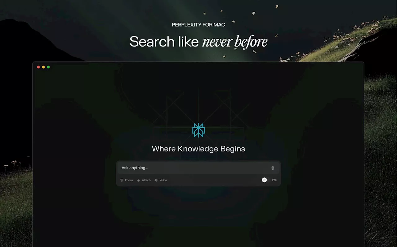 Perplexity släpper Mac-app. För sin AI-drivna sökmotor.