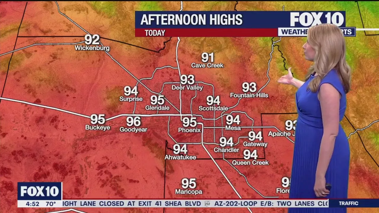 Arizona weather forecast: Warm stretch continues in Phoenix