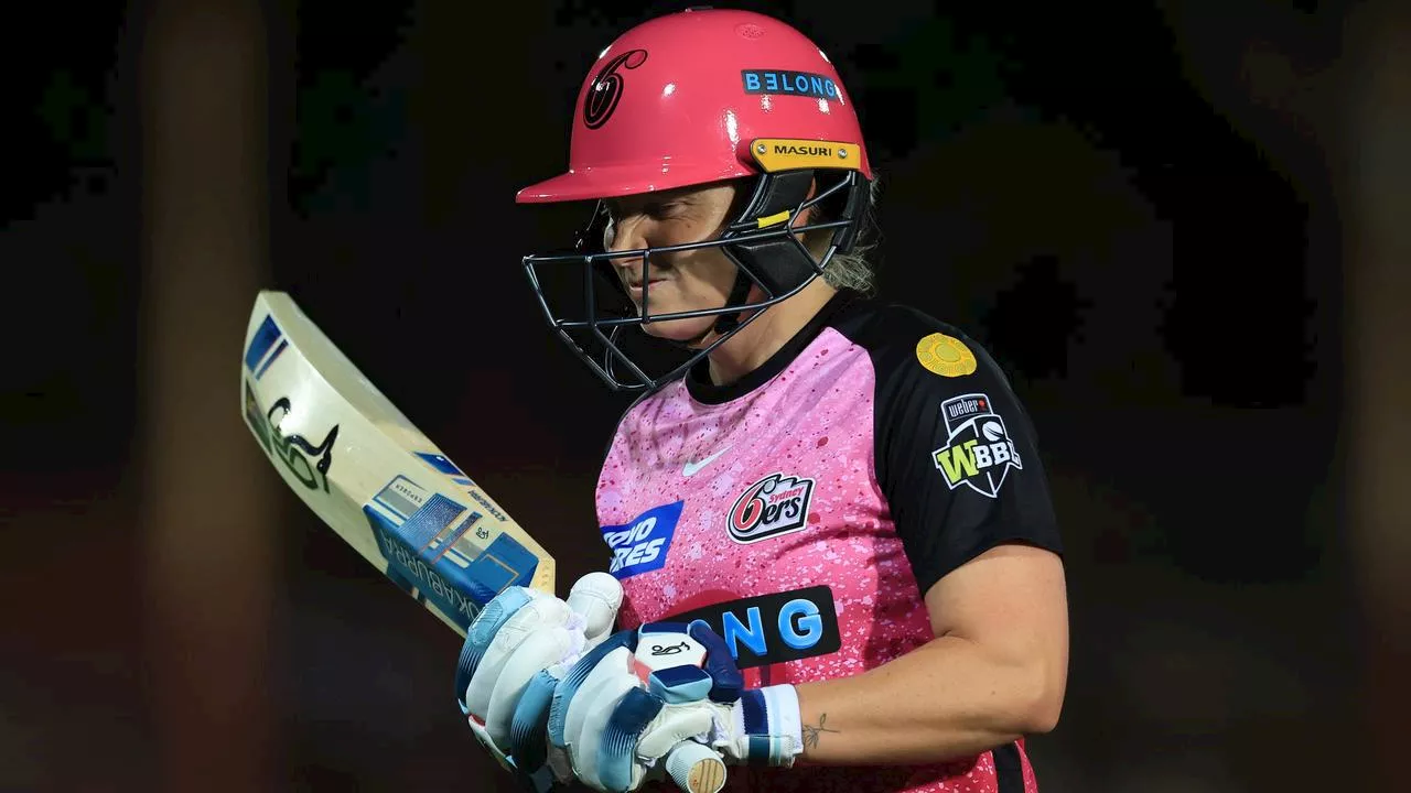 Sydney Sixers superstar set to miss WBBL season opener as horrid injury run continues