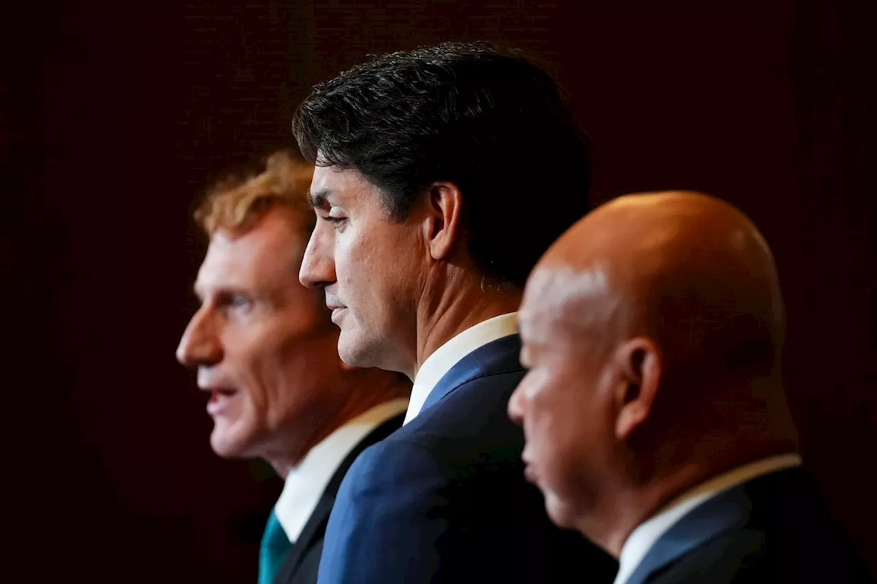 Trudeau says he will lead Liberals in next election following caucus meeting on his future